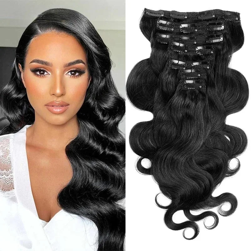 Veravicky Brazilian Wavy Machine Made Hair Extensions