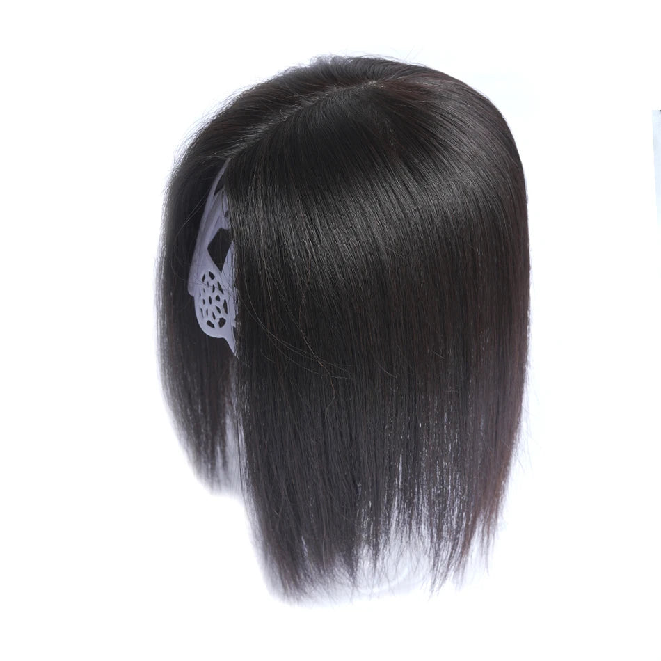 Synthetic Scalp Human Hair Extensions For White Women