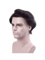 Mans Hair Wig Toupee straghit (25 cm) 8" 10*7 inch
